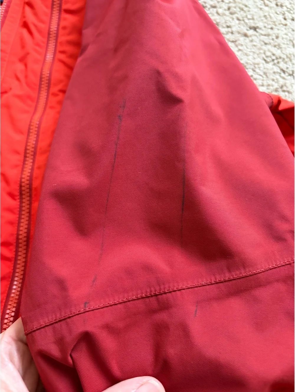 The North Face Men's Sumner Triclimate Jacket top shell red HyVent L LARGE